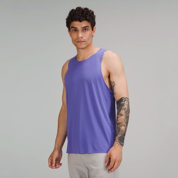 LAST ONE! NWT Lululemon Mens Fast and Free Singlet In Petrol Purple PRICE FIRM - Picture 3 of 9